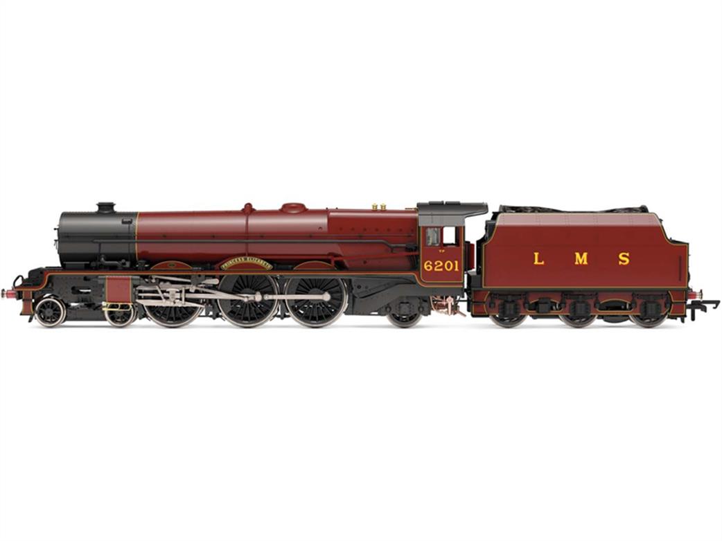 Hornby OO R3709 LMS 6201 Princess Elizabeth Stanier Princess Royal Class