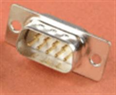Pair of 9 way D (multiway) plug type connectors with solder type tags.Covers available part no. 23032