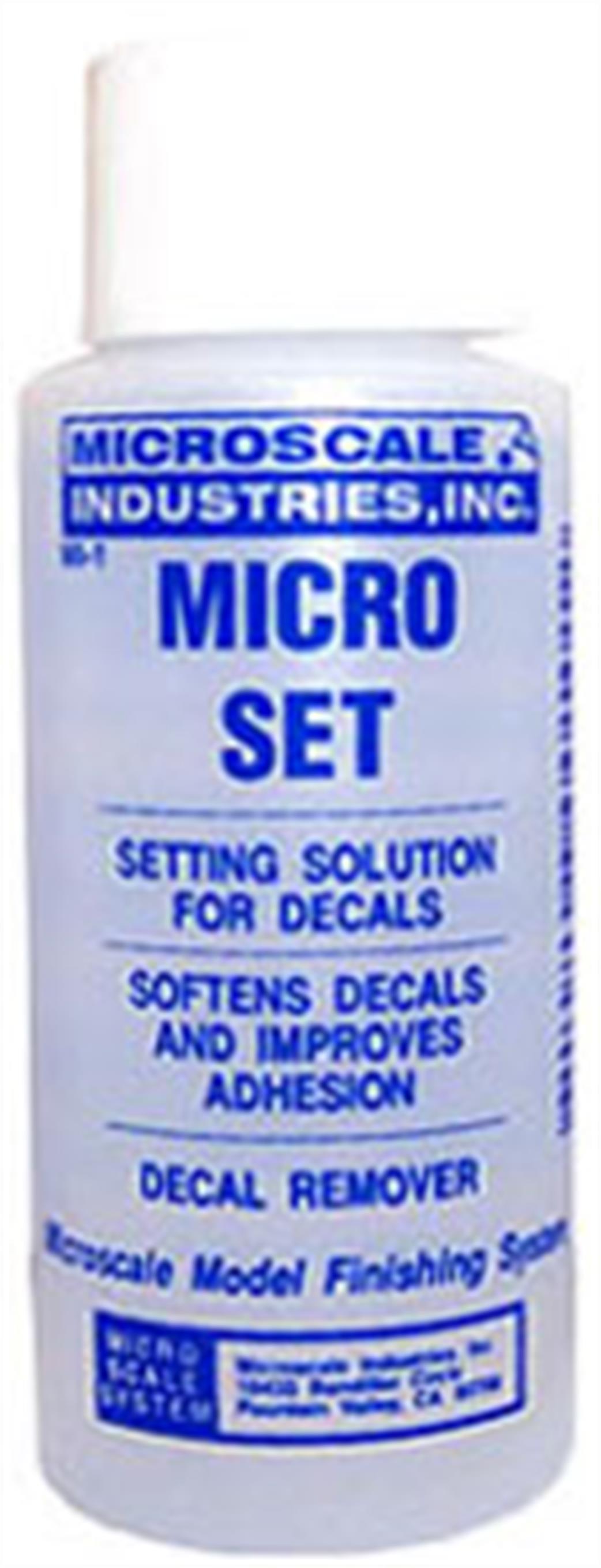 Microscale  MI1 Micro Set Decal Application Solution 1oz