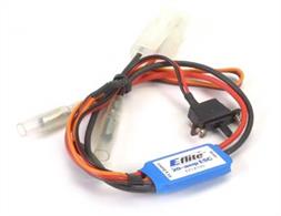 Now electric flight fans have a new choice when it comes to high-performance speed controls for their aircraft. E-flites new selection of 5-, 10-, 20- and 30-amp ESCs are loaded with the kinds of features they demand at a very affordable price. For use with Speed 400,500 motors and below, proportional forward only (no brake), 20amp continuous current, thermal overload protection, auto cut-off with BEC, prewired with connectors