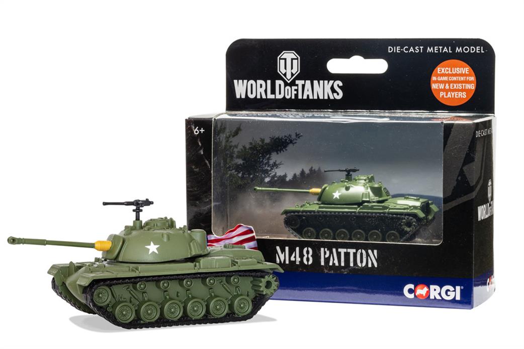 Corgi WT91201 World of Tanks M48 Patton Tank