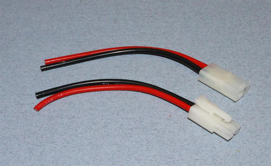 Fusion  O-FS-TAM/LD Tamiya Connector Set With 14awg Silicone Leads