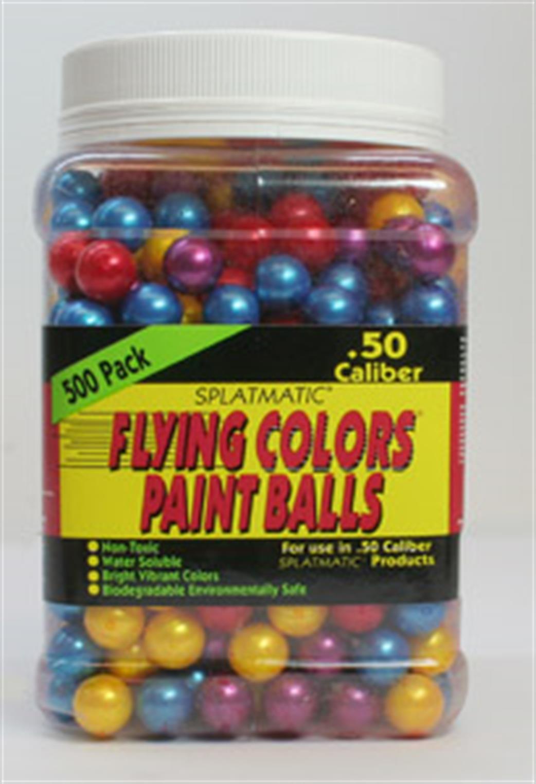 Palco Mark. Inc  PB5500AB Splatmatic .50 500 Flying Colors Paint balls