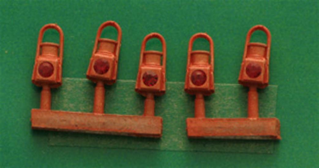 Springside O Gauge SP27A GWR Tail Lamps - Red
