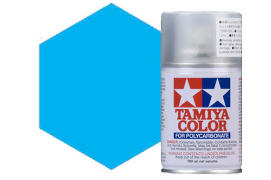 Tamiya  PS-3 PS3 Light Blue Polycarbonate Spray Paint 100ml