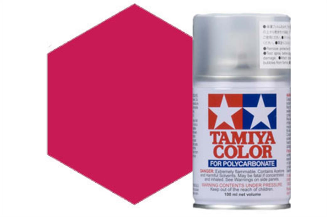 Tamiya  PS-33 PS33 Cherry Red Polycarbonate Spray Paint 100ml