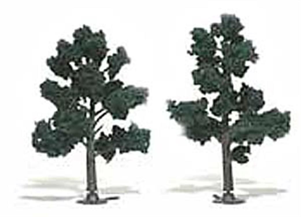 Woodland Scenics  TR1514 Realistic Trees Dark Green (12-15cm)