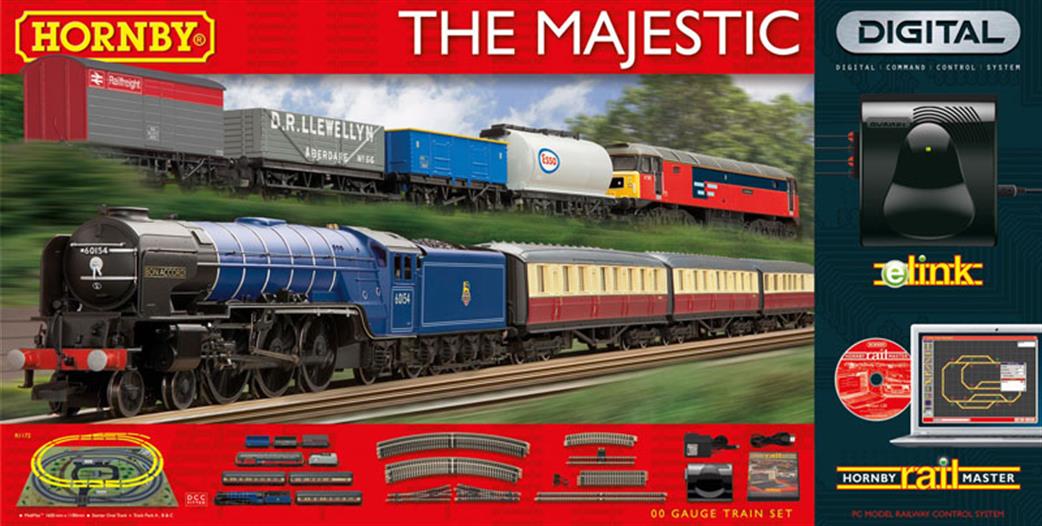 Hornby OO R1172 The Majestic Premier Train Set DCC