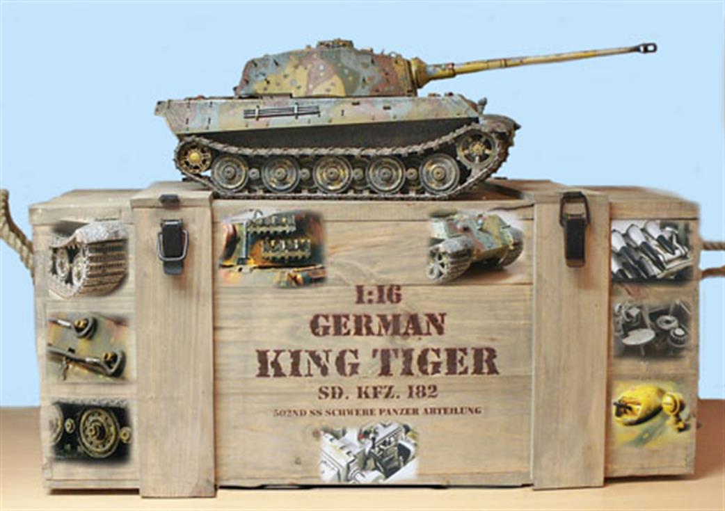 Unimax Forces of Valor 1/16 85001 Monster Scale German King Tiger Diecast and Resin Model