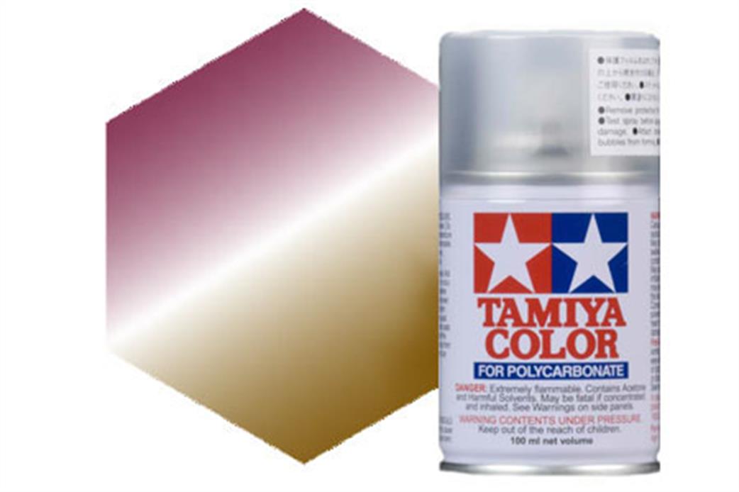 Tamiya  PS-47 PS47 Pink/Gold Polycarbonate Spray Paint 100ml