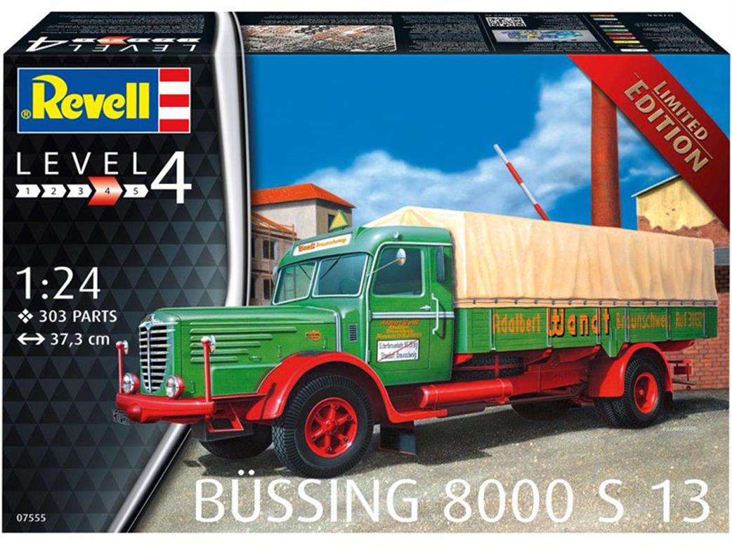 Revell 1/24 07555 Bussing 8000 S 13 Truck Plastic Kit