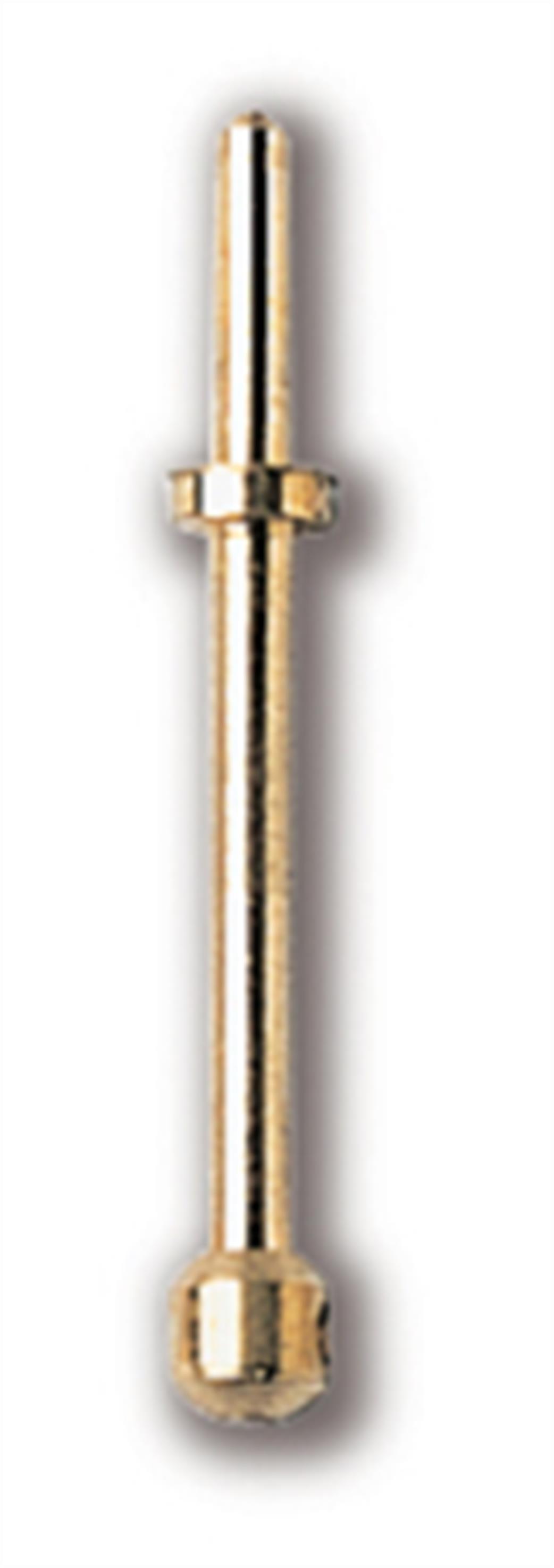 Constructo 80048 Brass Stanchions Single Hole 25mm Pack of 6