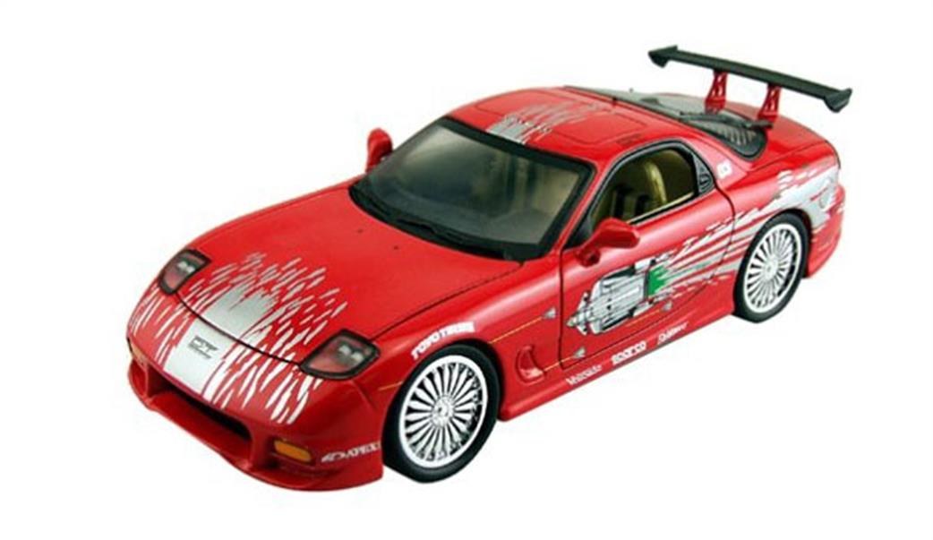 Jadatoys 1/32 JA98377 The Fast and the Furious Dom's Mazda RX-7