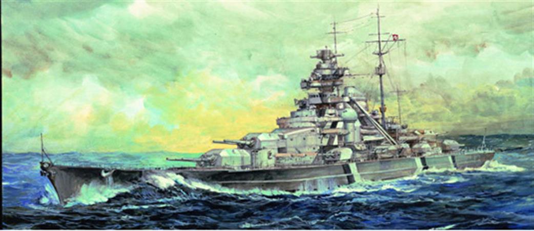 Trumpeter 05711 German Bismarck Battleship 1941 1/700