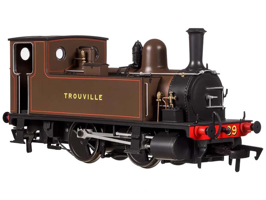 Dapol 4S-018-014 L&SWR 89 Trouville B4 Class 0-4-0 Tank Shunting Engine Brown Livery OO