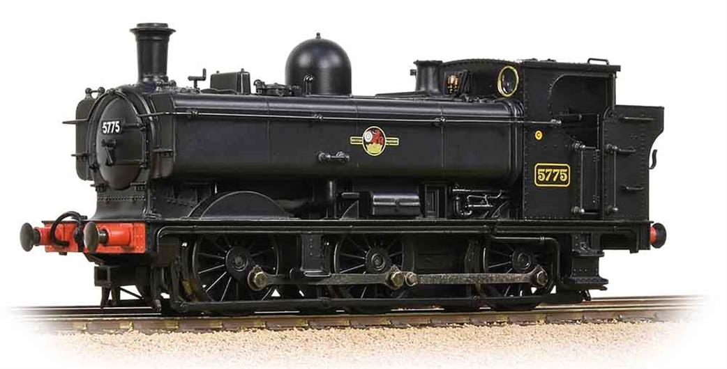 Bachmann OO 32-216A BR 5775 ex-GWR 57xx Class 0-6-0 Pannier Tank Black Late Crest