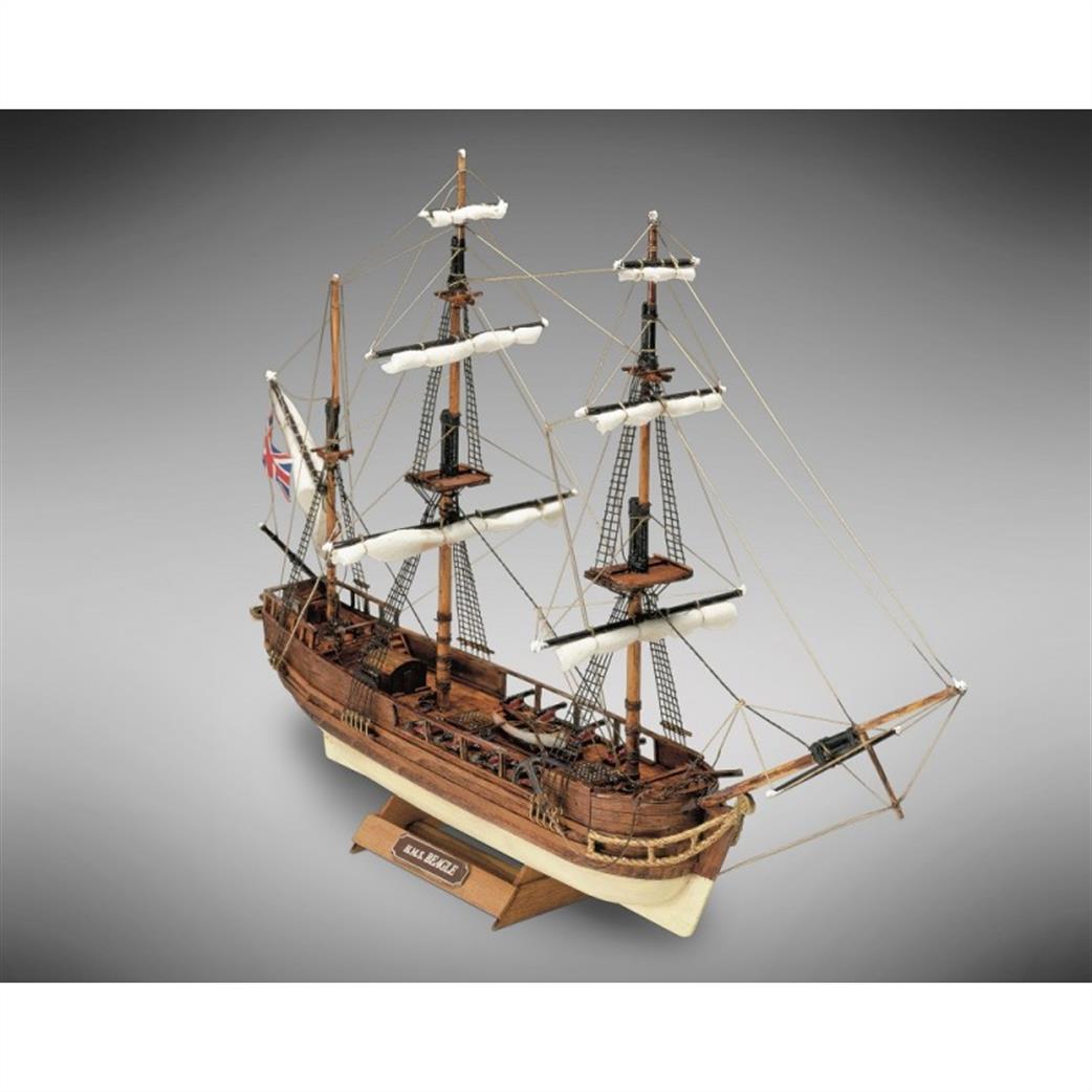 Mamoli 1/121 MM03 HMS Beagle Darwin's Exploration Ship