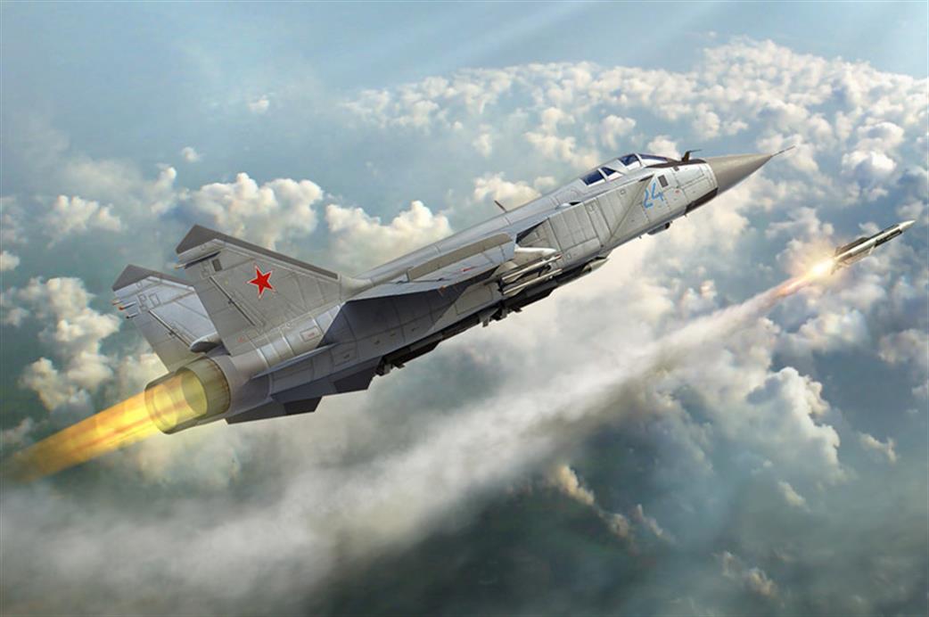 Hobbyboss 1/48 81753 Russian MiG-31 Foxhound