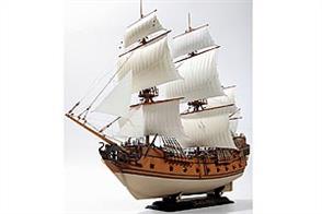 Zvezda's 9031 Large 1/90th scale plastic kit of a Pirate ship.