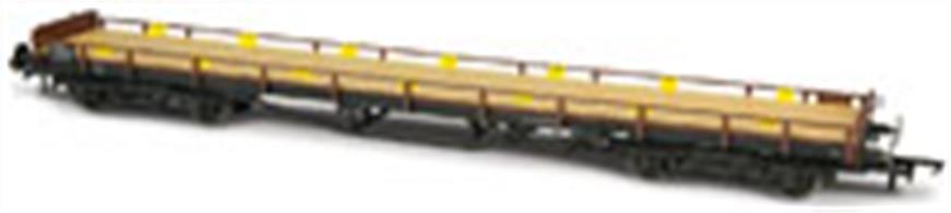 Oxford Rail OR76CAR001 OO Gauge BR Bogie Carflat ex-LMS Chassis Bauxite FinishBR Carflat wagons were built between 1959 and 1975. Our version Diag 1/088 represents 340 wagons built to Diagram 1/088 specifically on ex-LMS 60ft chassis with 9ft bogies. Carflats to this particular diagram were built from 1964 to 1968. Finished in BR Bauxite with Black under frames, this version would have entered use in 1964 after conversion at Derby Works. Without TOPS code. Our model will feature fine detail, high quality finish and NEM coupling pockets. 