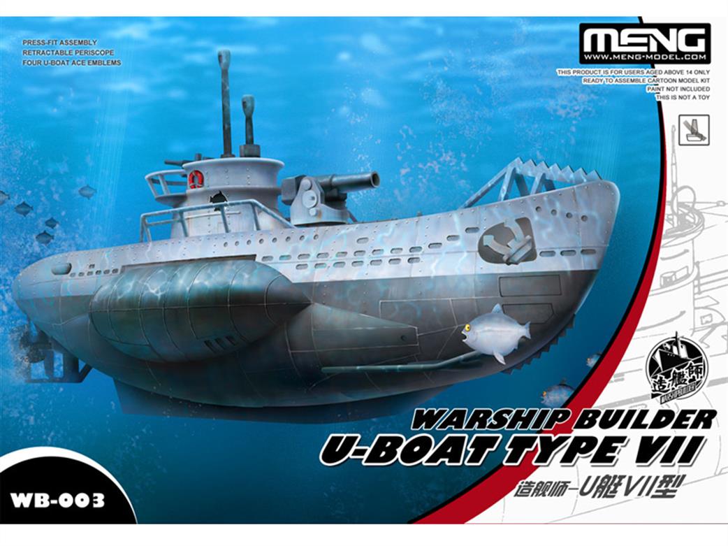 Meng MNGWB003 U-Boat Type V11 Toon Plastic Kit