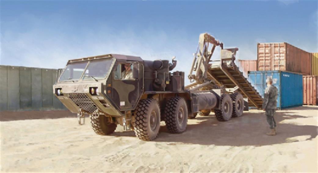 Italeri 1/35 6525 US M1120 HEMTT Load Handling System Truck Kit