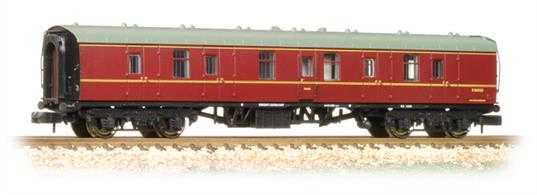A new scale-length model of the BR Mk.1 series gangwayed full brake van, with&nbsp;caged luggage stowage areas flanking an office for the guard.These coaches were used to carry passenger luggage, mail and parcels on passenger trains and on dedicated mail and parcels trains.