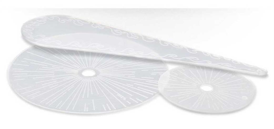 Games Workshop 65-04 40K Templates