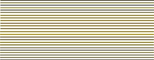 Modelmaster Decals MM4482 00 Gauge Black &amp; Yellow passenger coach lining&nbsp;for B.R maroon livery, 1956 -1965 