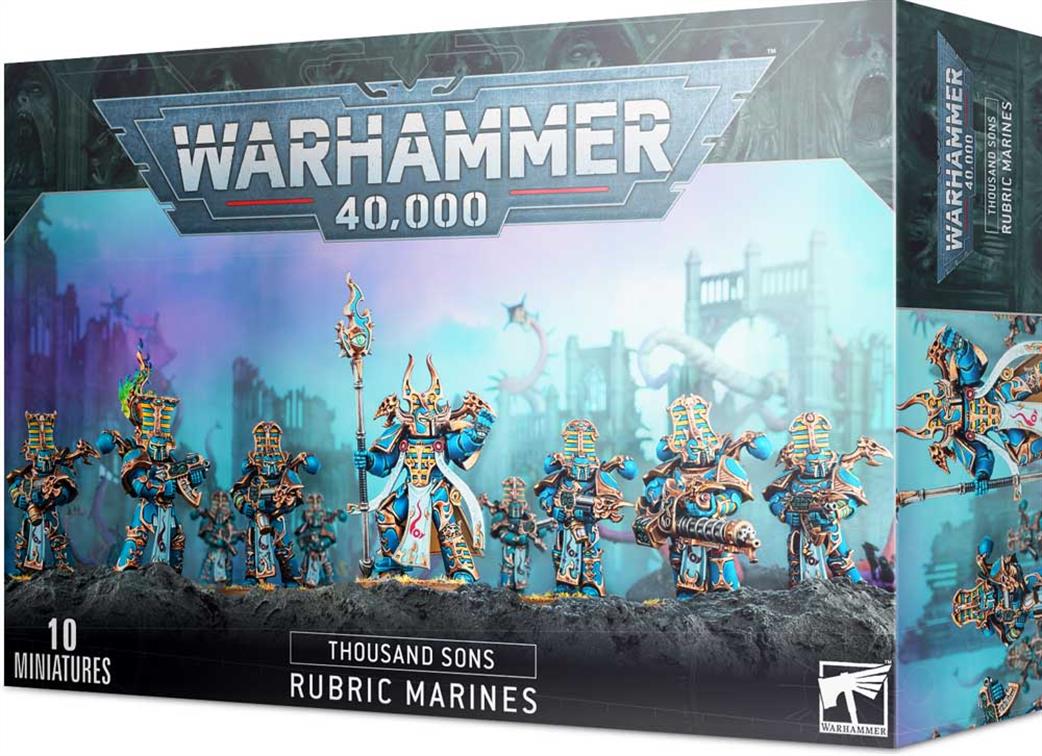 Games Workshop 28mm 43-35 Thousand Sons Rubric Marines