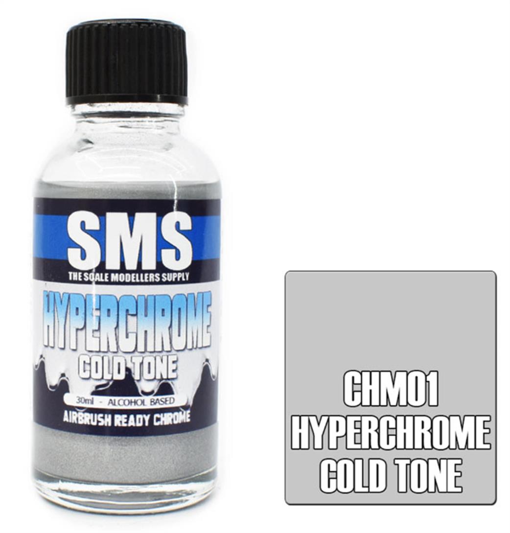 SMS Premium Lacquers 1/10 CMH-01 HyperChrome Cold tone Acrylic Lacquer