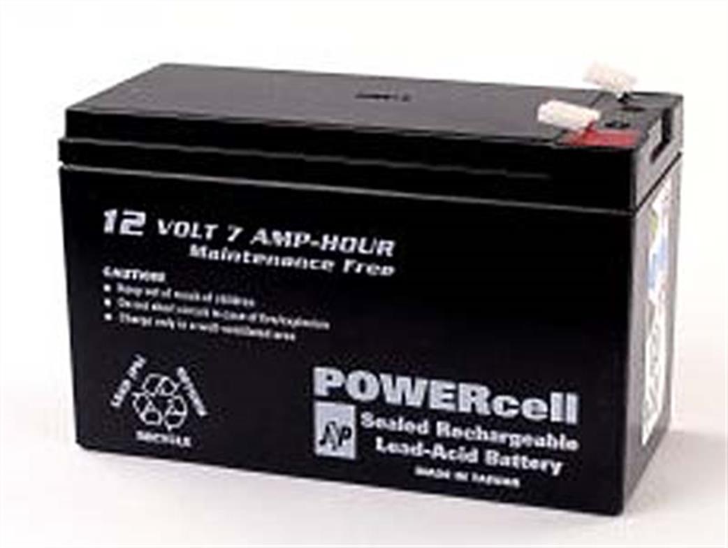 Powertech 5510050 12v 7amp Powercell Lead Acid Battery