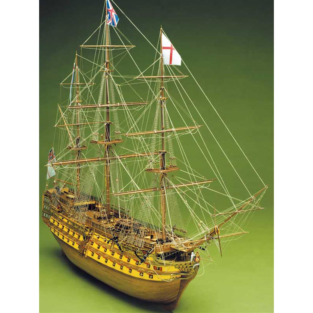 Mantua/Sergal 782 H.M.S. Victory Kit Nelson ship at  Trafalgar 1/78
