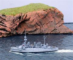 Another exquisite small model from Navis, new in July 2013!Aegir or Agir was an Odin class coastal defence ship launched in 1895. The main armament comprised 3 x 9.4" guns. Displacement was nominally 3750 tons.
