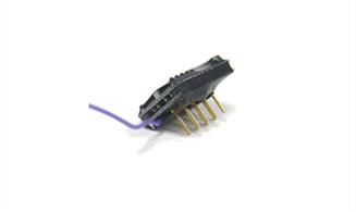 Gaugemaster Omni Direct Plug Decoder 8 Pin DCC29An excellent direct plug-in 8-pin decoder.Length 15mm, Width 12mm, Depth 10mmNumber of Functions: 4Number of Pins: 8Current Rating: 1 amp / 1.5 amp peakAddress Range: 1 to 9999Reset Value: CV8 to 8Follow the link for a full list of CV values for the Omni decoder range.Omni Decoder CV Values.