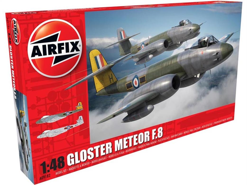 Airfix 1/48 A09182 Gloster Meteor F8 Jet Fighter kit