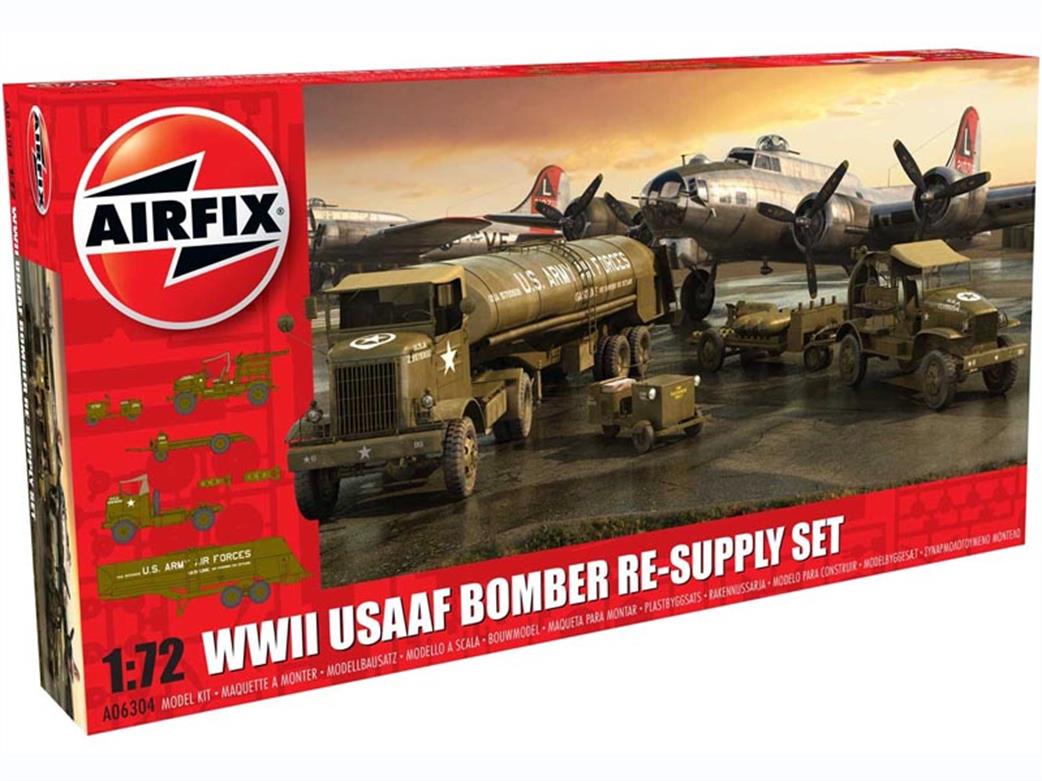 Airfix 1/72 A06304 USAAF 8th Airforce Bomber resupply Set