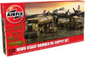 Airfix A06304 1/72nd USAAF 8th Airforce Bomber resupply Set
