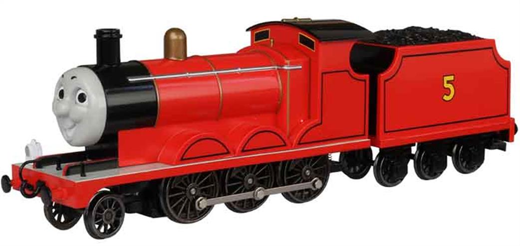 Bachmann 58743BE James The Red Engine with Moving Eyes from Thomas the Tank Engine OO