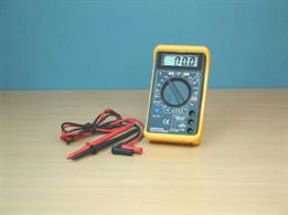 A useful and versatile multi-meter with a continuity buzzer, very helpful when tracing wiring faults!