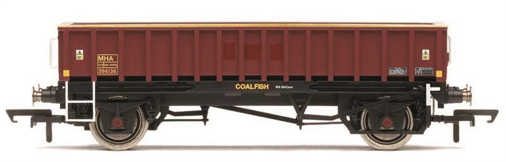 Hornby R60162 EWS MHA Coalfish Ballast Wagon EWS Maroon OO