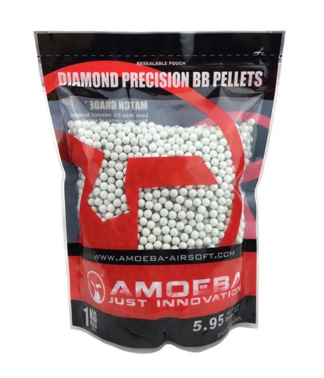 Ares 410081 Amoeba 0.28g White 6mm BBs 5000rds