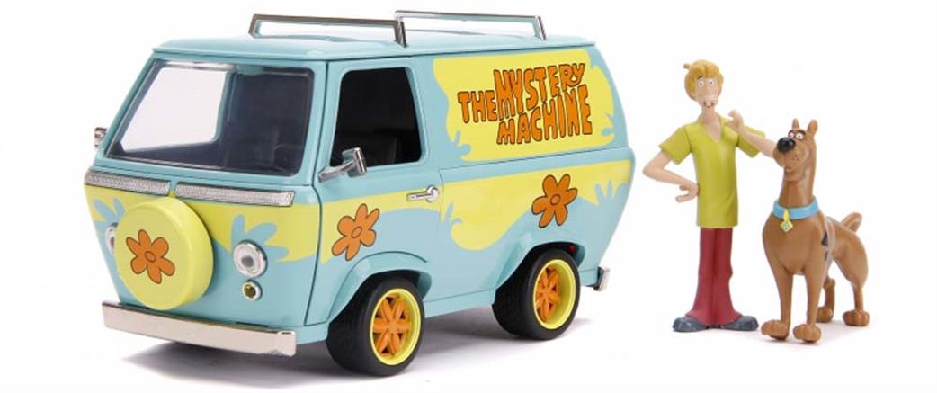 Jadatoys 1/24 31720 Scooby Doo Mystery Machine with figures