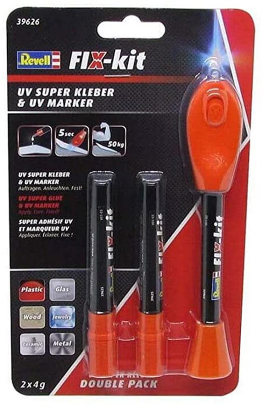 Revell 39626 Fix-Kit UV Super Glue