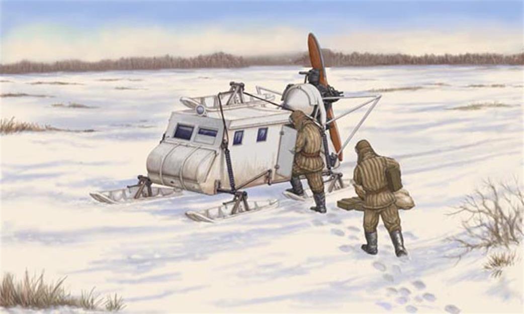 Trumpeter 1/35 02337 Aerosan NKL-16 Soviet Aerosled