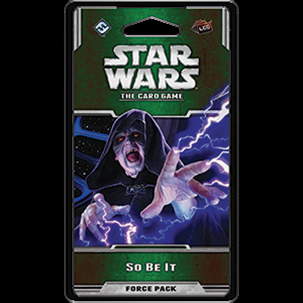 Fantasy Flight Games  SWC27 So Be It Force Pack, Star Wars: The Card Game