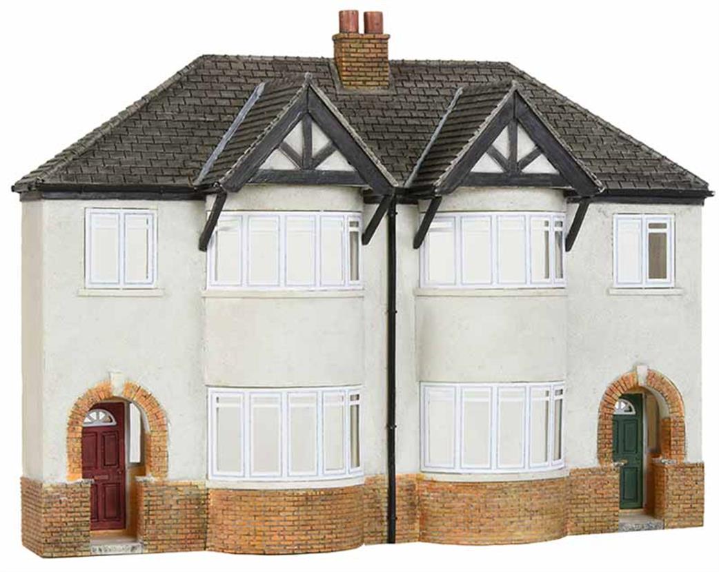 Bachmann 44-0206 Low Relief 1930s Semi-Detached Houses OO