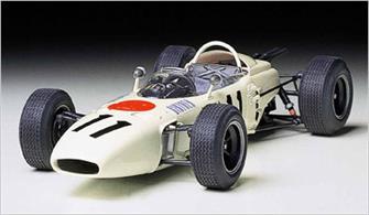 Tamiya 20043 1/20 Honda F-1 RA272 Formula One Race Car KitThis kit builds a detailed model of the Honda RA272 Formula 1 Race car as entered in the 1965 Mexican Grand Prix, the last race of the 1965 season.