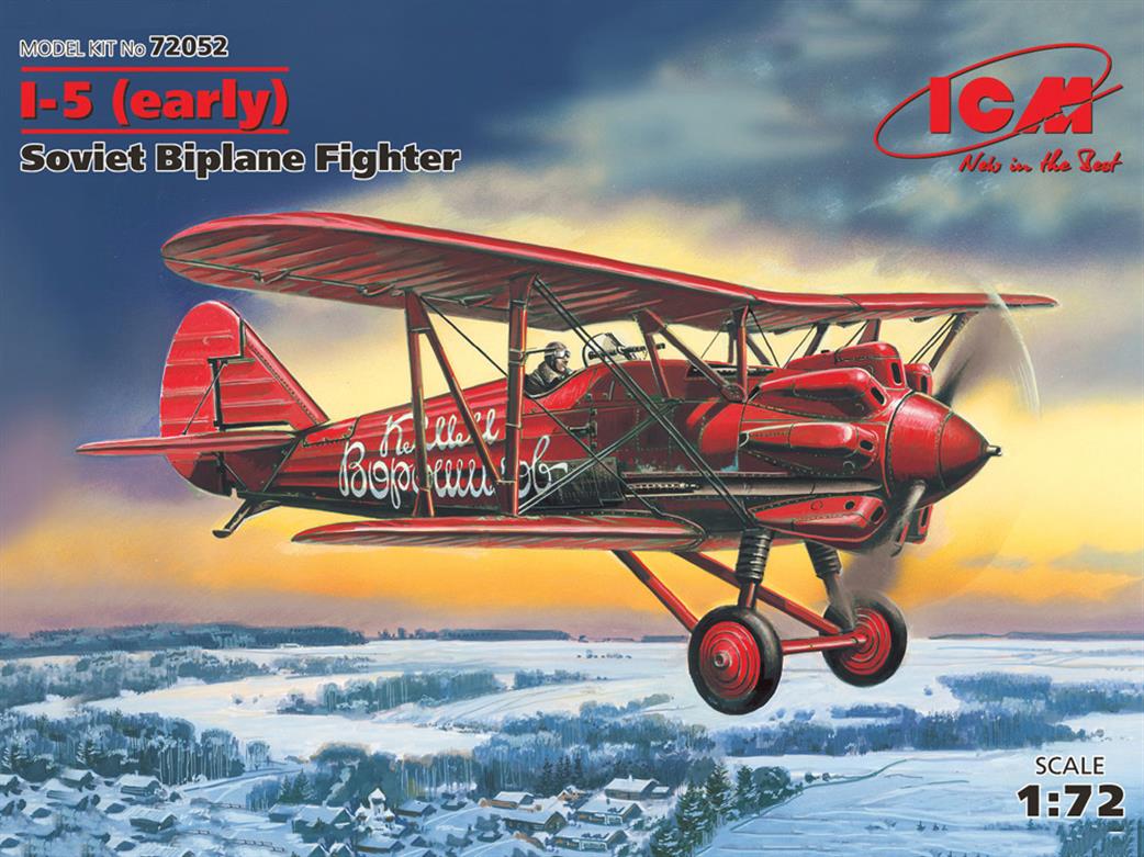 ICM 1/72 72052 I-5 Early Soviet Fighter