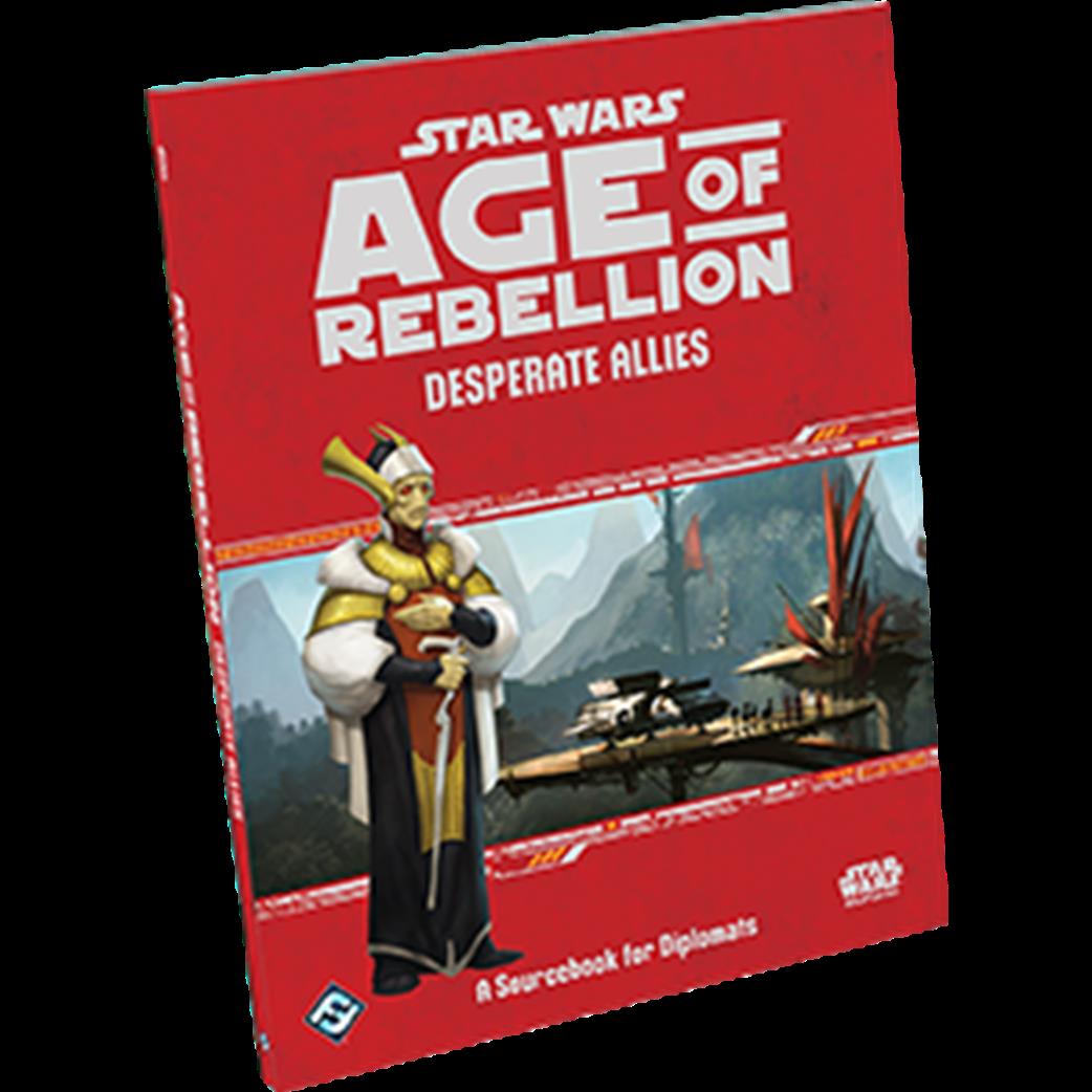Fantasy Flight Games SWA31 Desperate Allies, Star Wars: Age of Rebellion Sourcebook